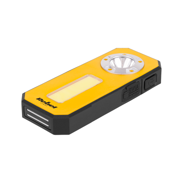 Mini akumulatorowa lampa warsztatowa (3W COB + 3W LED)