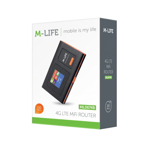 MODEM - MIFI router 4G LTE, M-LIFE