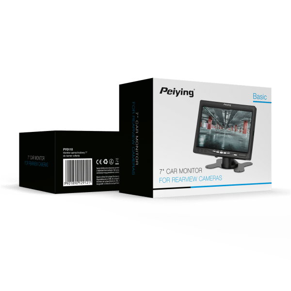 Monitor samochodowy Peiying 7"