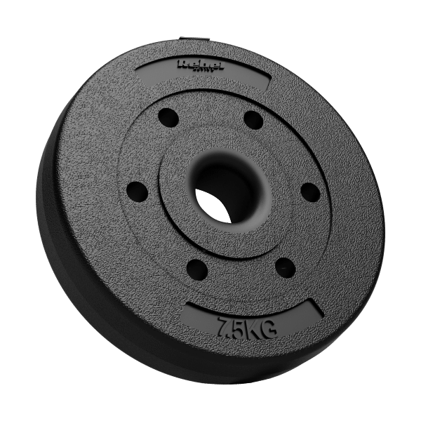 Obciążenie bitumiczne olimpijskie zestaw 2x7.5kg, otwór 51mm , REBEL ACTIVE