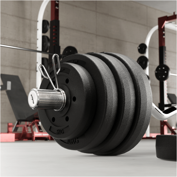 Obciążenie bitumiczne olimpijskie zestaw 2x7.5kg, otwór 51mm , REBEL ACTIVE