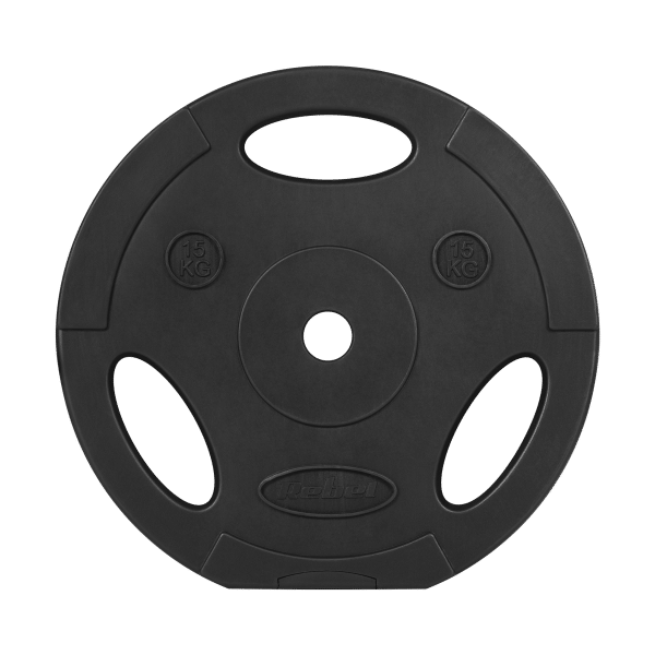 Obciążenie bitumiczne zestaw 2x15kg, otwór 31mm, talerz z uchwytami, REBEL ACTIVE