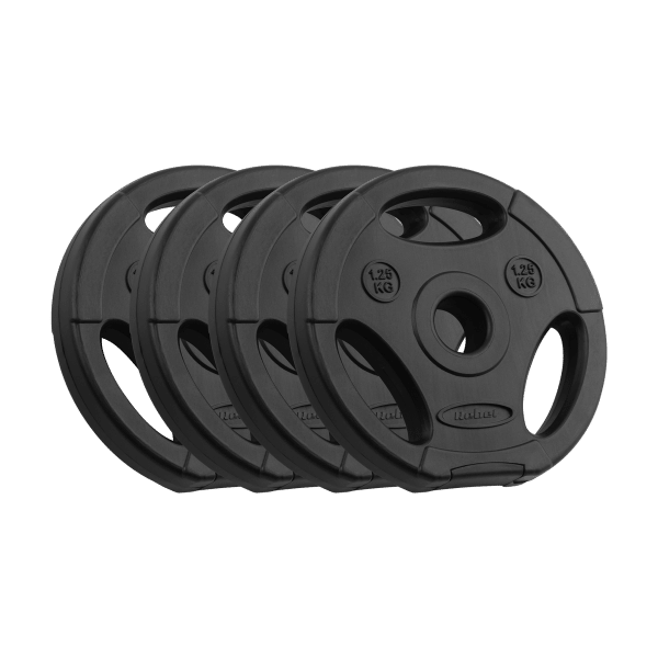 Obciążenie bitumiczne zestaw 4x1.25kg, otwór 31mm, talerz z uchwytami, REBEL ACTIVE