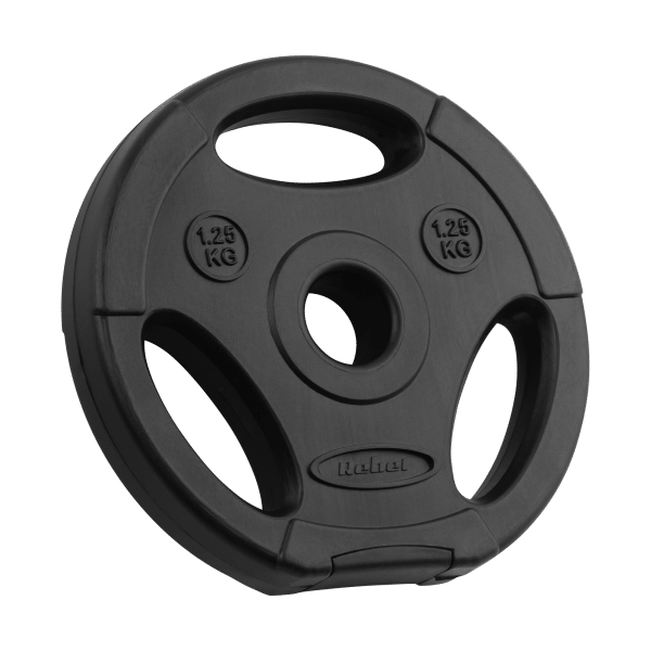 Obciążenie bitumiczne zestaw 4x1.25kg, otwór 31mm, talerz z uchwytami, REBEL ACTIVE