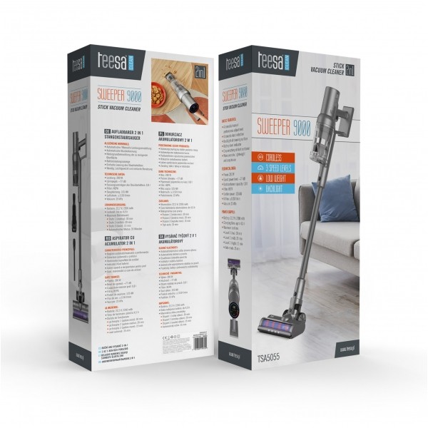 Odkurzacz akumulatorowy 2w1 TEESA SWEEPER 9000