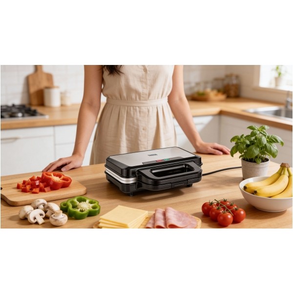 Opiekacz do kanapek , toster , XXL , 900 W