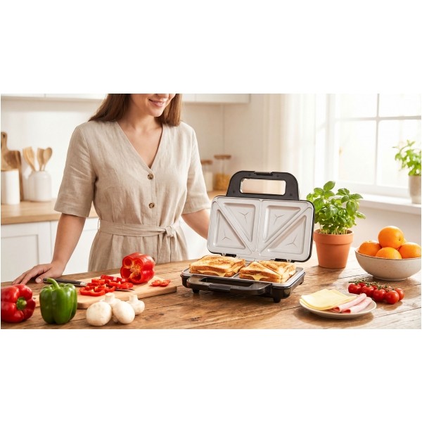 Opiekacz do kanapek , toster , XXL , 900 W