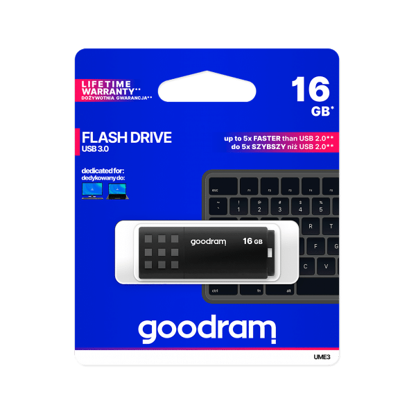 Pendrive Goodram USB 3.2 16GB czarny