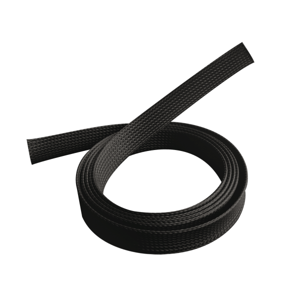 Peszel poliestrowy czarny na kable A/V 1m/40mm