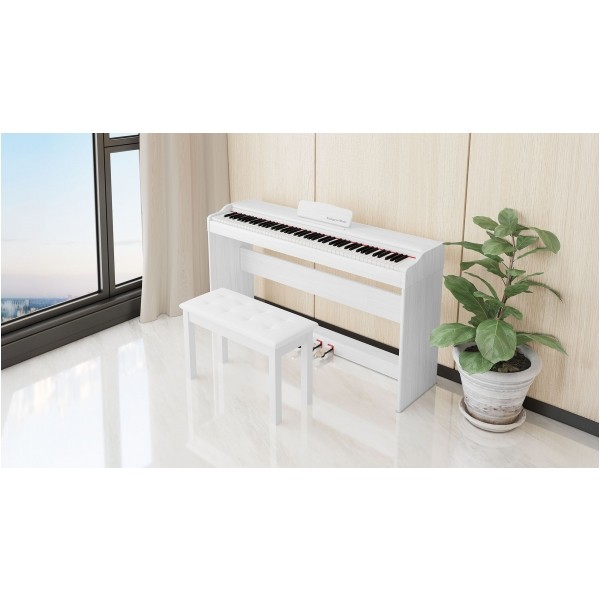 Pianino cyfrowe Kruger&Matz KMDP-105 , kolor biały