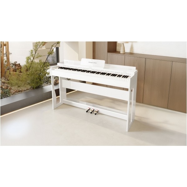 Pianino cyfrowe Kruger&Matz KMDP-135 , kolor biały połysk