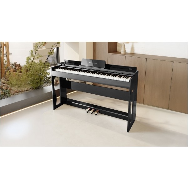 Pianino cyfrowe Kruger&Matz KMDP-135 , kolor czarny połysk