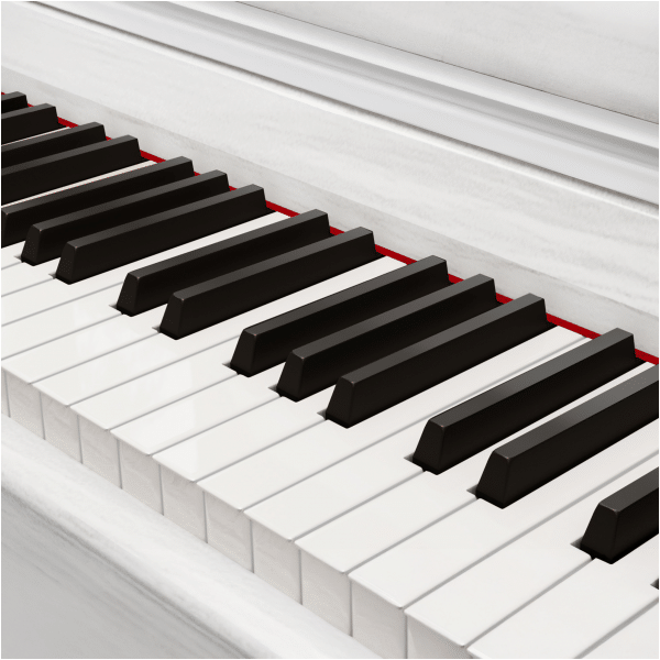 Pianino cyfrowe Kruger&Matz KMDP-155 , kolor biały