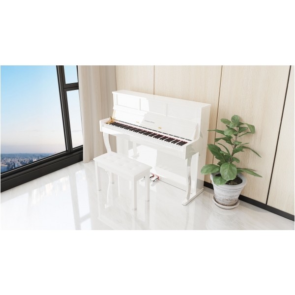 Pianino cyfrowe Kruger&Matz KMDP-755 , kolor biały połysk