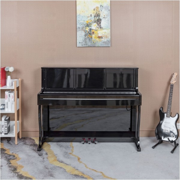 Pianino cyfrowe Kruger&Matz KMDP-755 , kolor czarny połysk