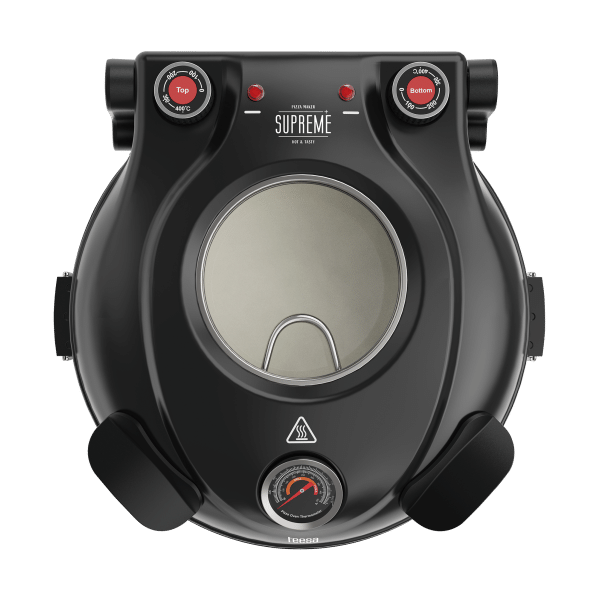 Piec do pizzy TEESA SUPREME, 1200 W, 32 cm , okienko , wyjmowany kamień