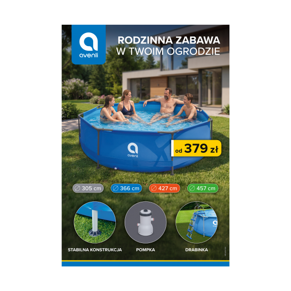 Plakat Avenli - Rodzinna zabawa w Twoim ogrodzie