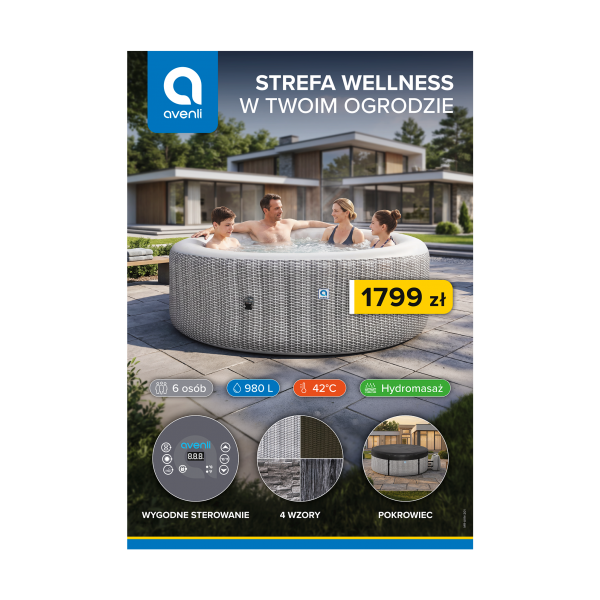 Plakat Avenli - Strefa wellness w Twoim ogrodzie
