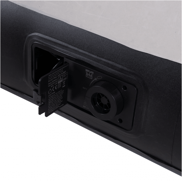 Podwójny materac pompowany AVENLI z wbudowaną pompką 191x137x30