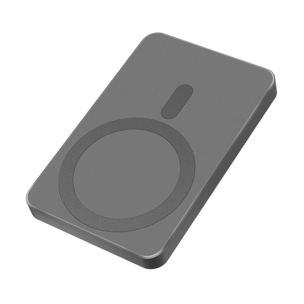 POWERBANK indukcyjny Kruger&Matz 5000 mAh magnetyczny szary