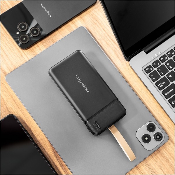 PowerBank Kruger&Matz 30000 mAh Li-ion z funkcją QC oraz PD