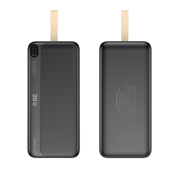 PowerBank Kruger&Matz 40000 mAh Li-ion z funkcją QC oraz PD