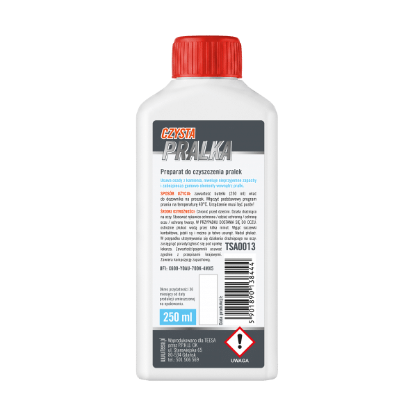 Preparat do czyszczenia pralek 250ml TEESA
