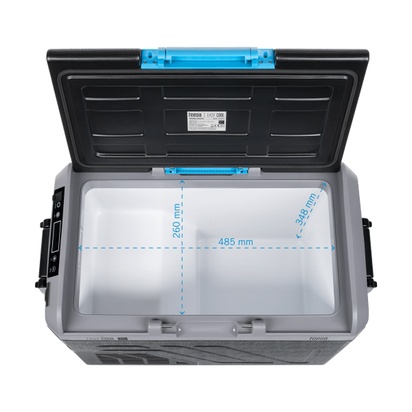 Profesjonalna lodówka turystyczna kompresorowa TEESA z funkcją mrożenia 32L DC12/24 AC 230V