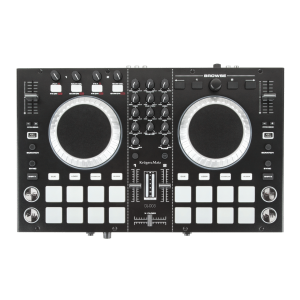 Profesjonalny kontroler DJ Kruger&Matz DJ-003