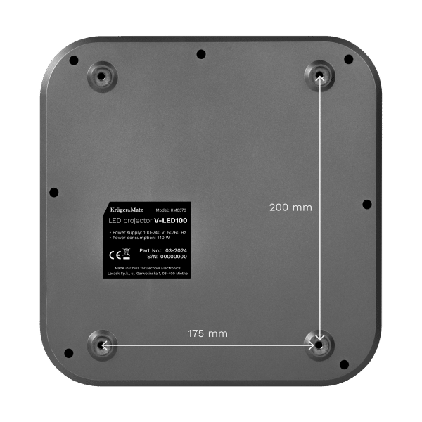 Projektor LED FullHD Android Kruger&Matz V-LED100