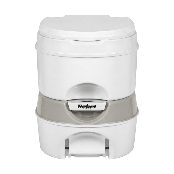Przenośna toaleta turystyczna 24L / 20L , Rebel Active