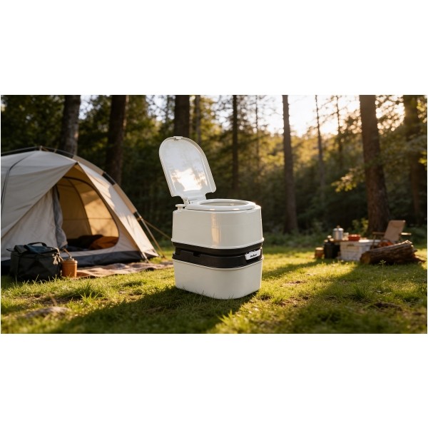 Przenośna toaleta turystyczna 24L / 20L , Rebel Active