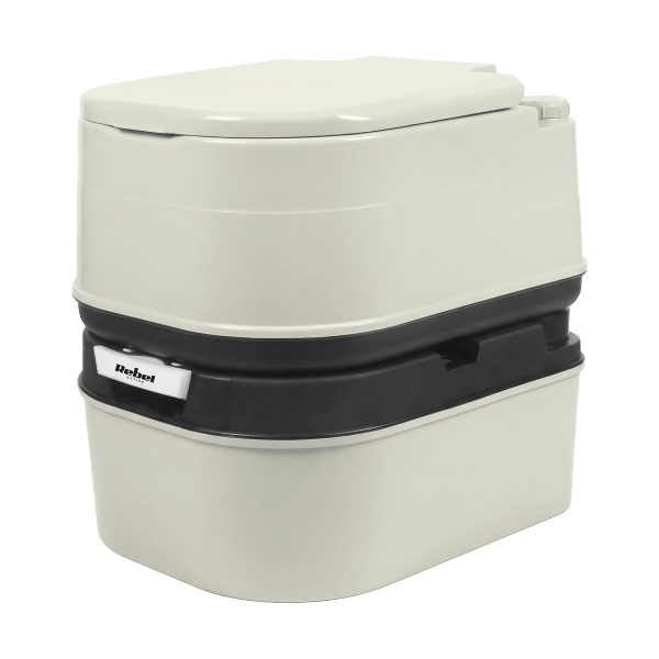 Przenośna toaleta turystyczna 24L / 20L , Rebel Active