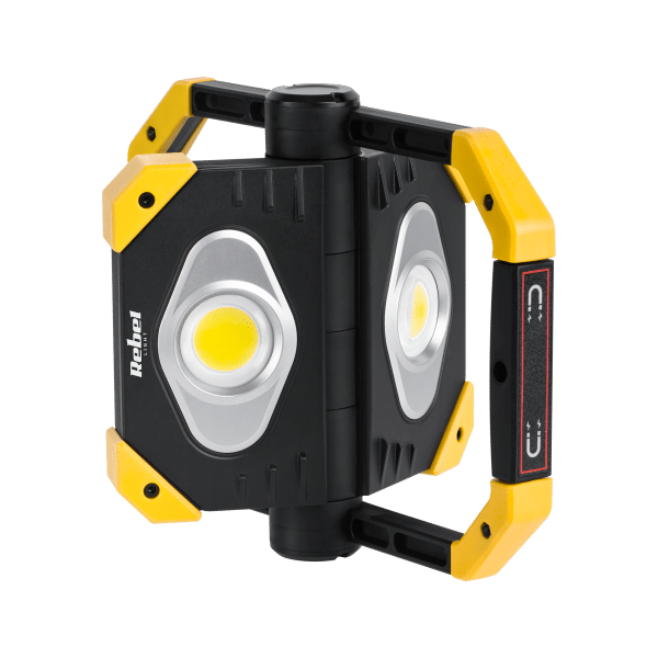 Przenośny reflektor LED 2XCOB