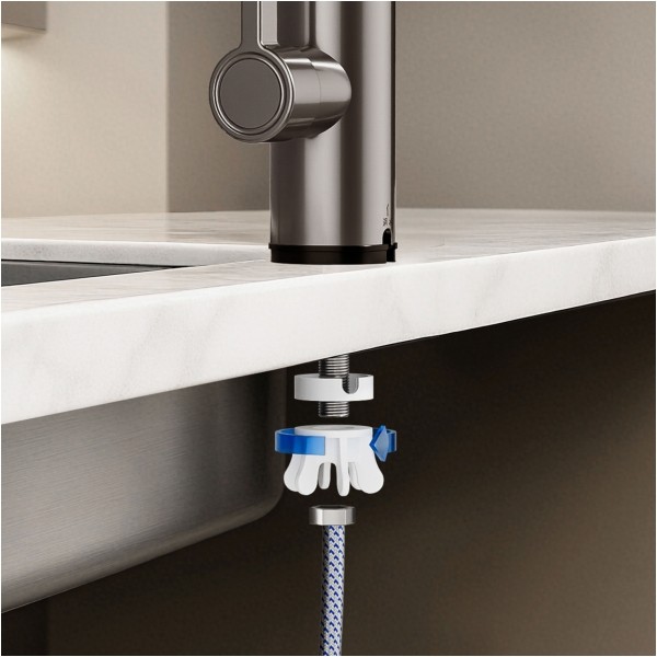 Przepływowy podgrzewacz wody - bateria kuchenna