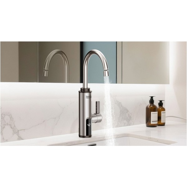 Przepływowy podgrzewacz wody - bateria kuchenna