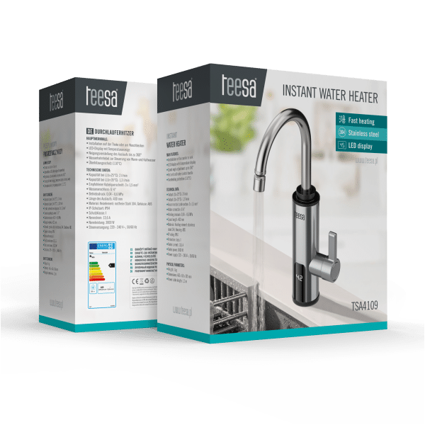 Przepływowy podgrzewacz wody - bateria kuchenna