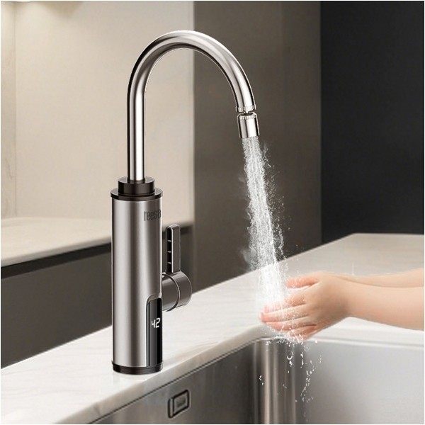 Przepływowy podgrzewacz wody - bateria kuchenna