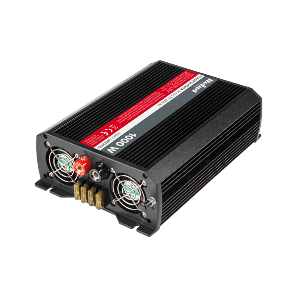 Przetwornica REBEL 24V/230V 1000W 2 gniazda typu F :niemieckie