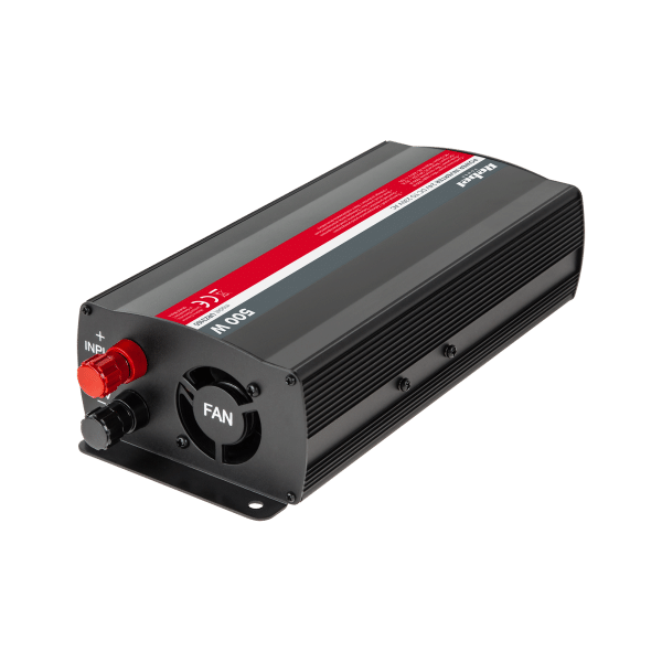 Przetwornica REBEL 24V/230V 500W(gn. typu F:niemieckie)