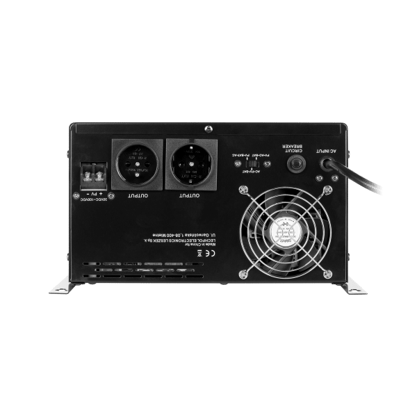 Przetwornica solarna naścienna ( inwerter ) KEMOT PROsolar-1000 ( 12V 230V 1000VA/700W )