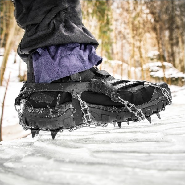 Raczki z kolcami na buty turystyczne, rozmiar S ( 32 - 36 ) , REBEL ACTIVE