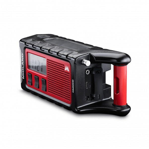 Radio alarmowe Midland ER300 PRO z akumulatorem 10000 mAh