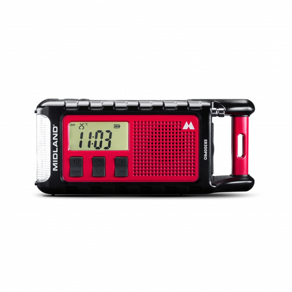 Radio alarmowe Midland ER300 PRO z akumulatorem 10000 mAh