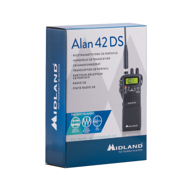 Radio CB ALAN 42DS AM/FM DIGITAL SQUELCH