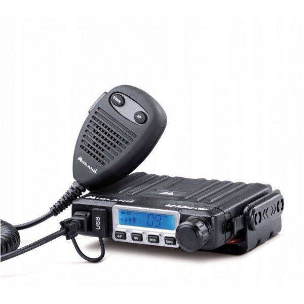 Radio CB Midland M-Mini AM/FM multi USB