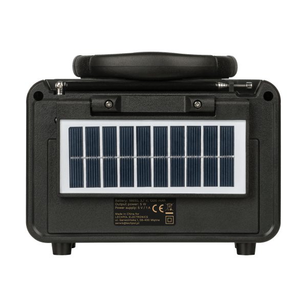 Radio przenośne analogowe solarne Kruger&Matz model KM0832