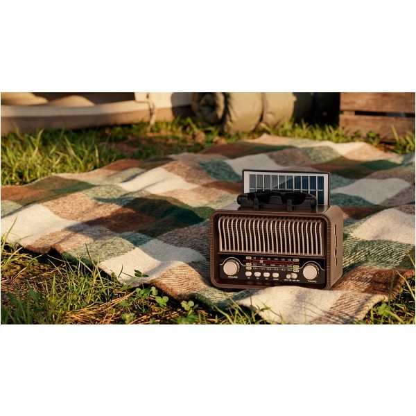 Radio przenośne analogowe solarne Kruger&Matz model KM0832