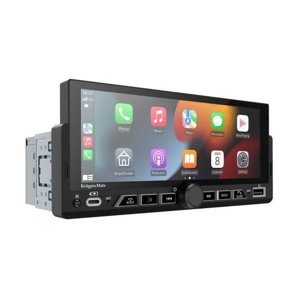 Radio samochodowe Kruger&Matz KM2017 CarPlay/AndroidAuto