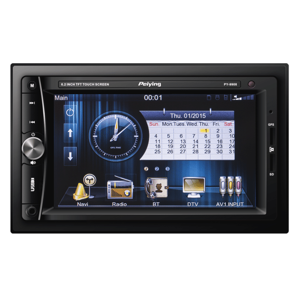 Radio samochodowe Peiying Alien model PY9908.1